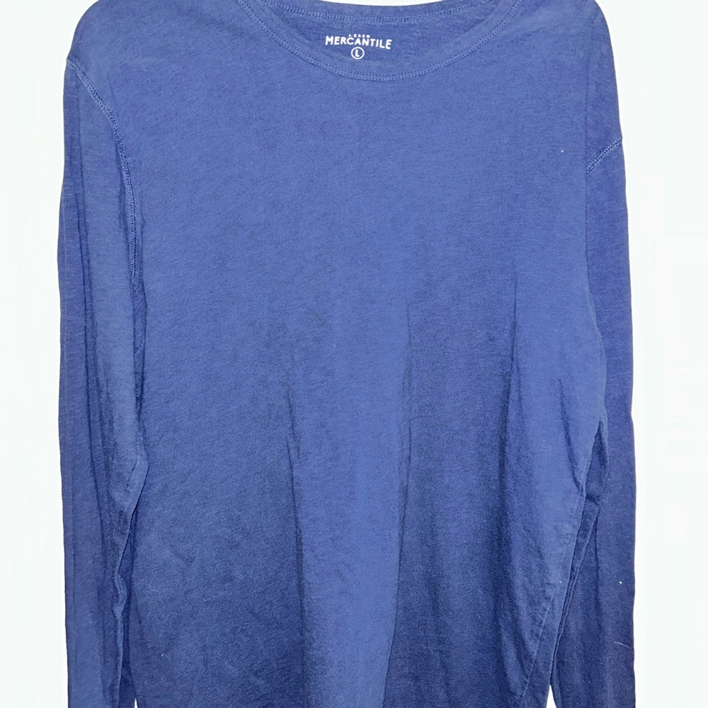 J. Crew Long Sleeve Tee - Blue